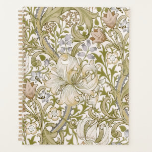 William Morris Jardin de Lys Doré Fleur Classique