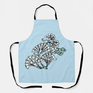 William Morris Jasmine and Leaves Pattern Apron