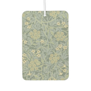 William Morris Jasmine Blue Green Botanical Art Air Freshener