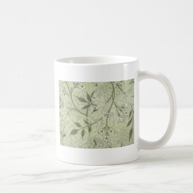 William Morris Jasmine Botanical Coffee Mug (Right)