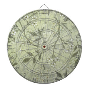 William Morris Jasmine Botanical Dartboard