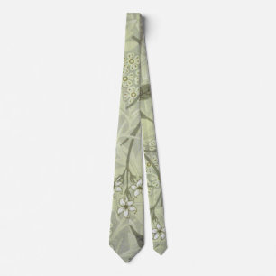 William Morris Jasmine Botanical Tie