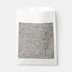 William Morris Jasmine Flower Pattern Favour Bag