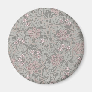 William Morris Jasmine Flower Pattern Magnet