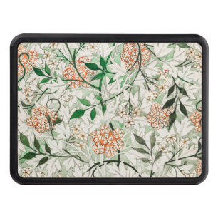 William Morris Jasmine Garden Flower Classic Trailer Hitch Cover