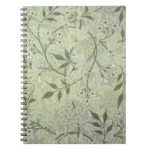 William Morris Jasmine Wallpaper Notebook