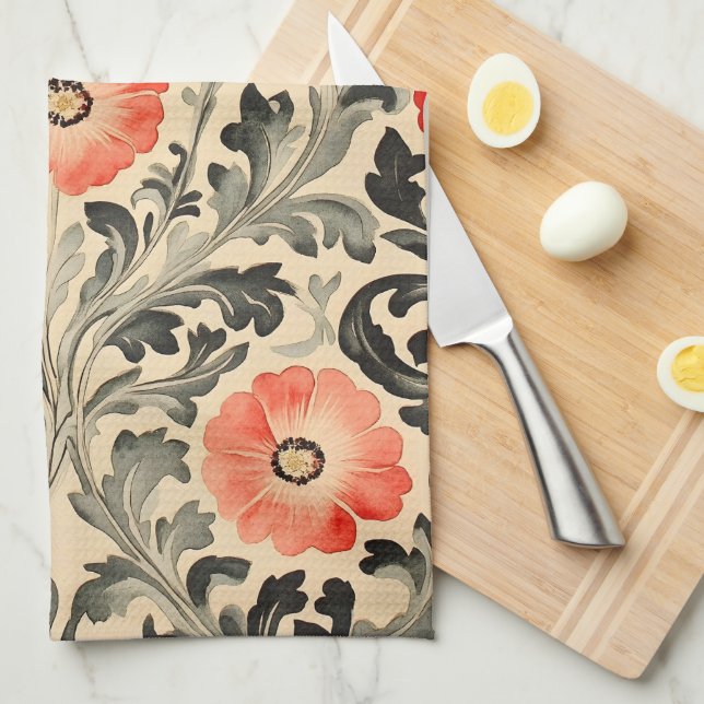 William Morris Kitchen Towel (Quarter Fold)