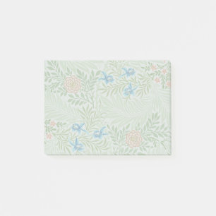 William Morris Larkspur Floral Pattern Post-it Notes