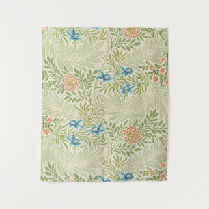 William Morris Larkspur Floral Pattern Tapestry