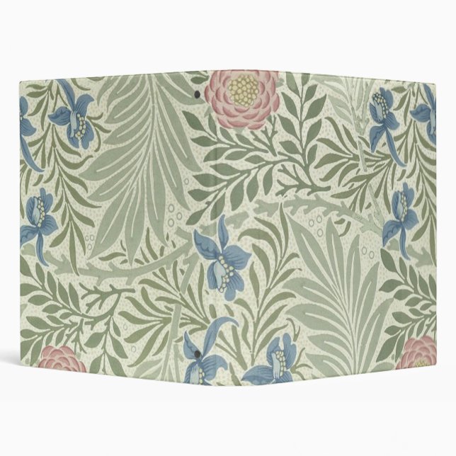 William Morris Larkspur Floral Wallpaper Binder (Background)