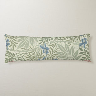 William Morris Larkspur Floral Wallpaper Body Pillow