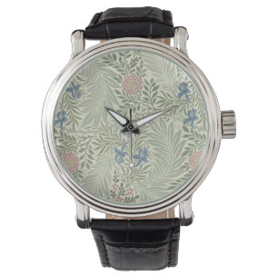 William Morris Larkspur Floral Wallpaper Watch