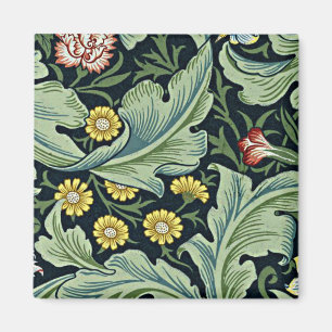 William Morris - Leicester, floral pattern Magnet