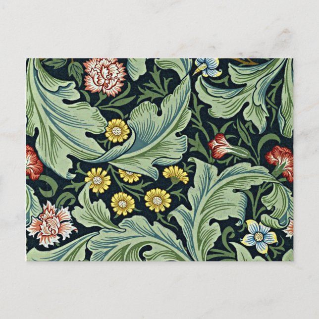 William Morris - Leicester Postcard (Front)