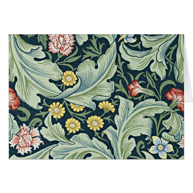 William Morris - Leicester vintage floral design (Front Horizontal)