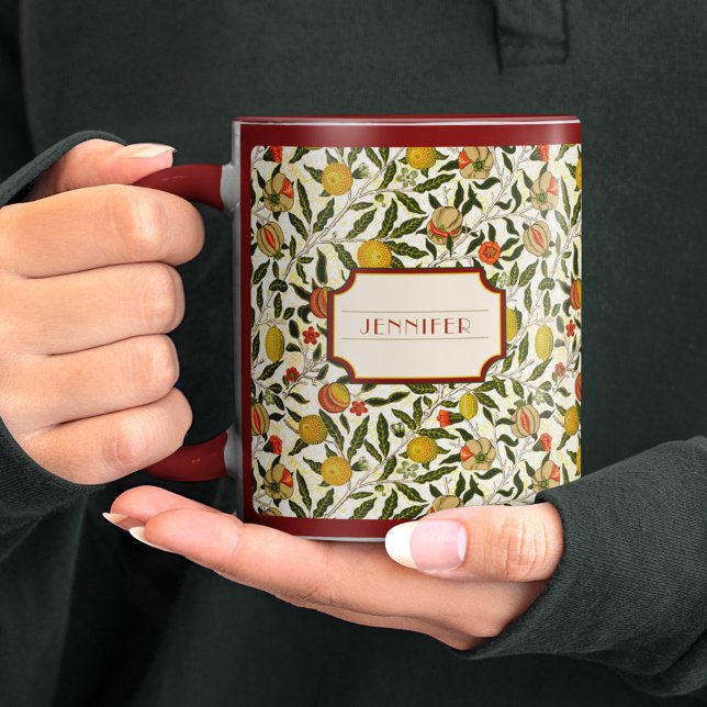 William Morris Lemons Pomegranate Pattern Mug (Creator Uploaded)