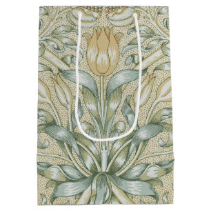 William Morris Lily and Pomegranate Flower Classic Medium Gift Bag