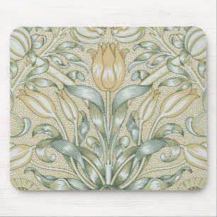William Morris Lily and Pomegranate Flower Classic Mouse Pad
