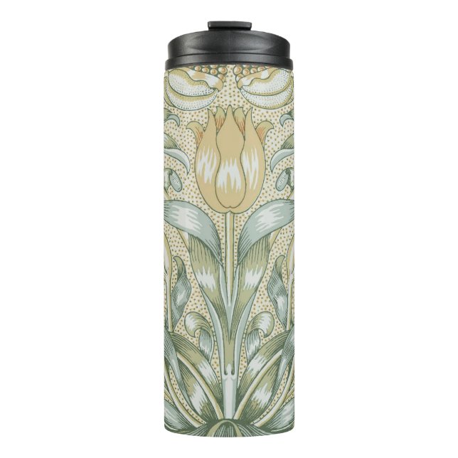 William Morris Lily and Pomegranate Flower Classic Thermal Tumbler (Front)