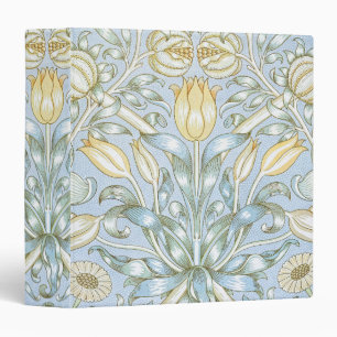 William Morris Lily and Pomegranate Flower Pattern Binder