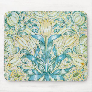 William Morris Lily and Pomegranate Pattern Mouse Pad