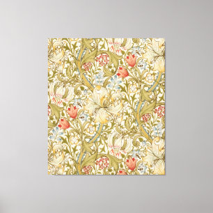 William Morris Lily Art Nouveau Canvas Print