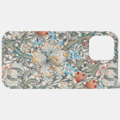 William Morris Lily Art Nouveau Case-Mate iPhone C Case-Mate iPhone Case (Back (Horizontal))