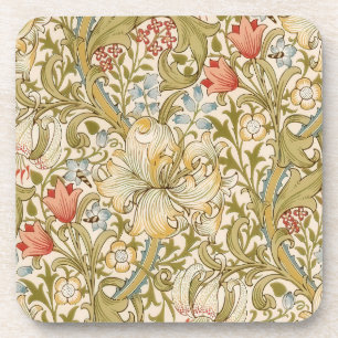 William Morris Lily Art Nouveau Coaster