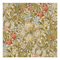 William Morris Lily Pattern