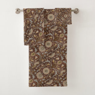 William Morris Little Flower Carpet Bath Towel Set
