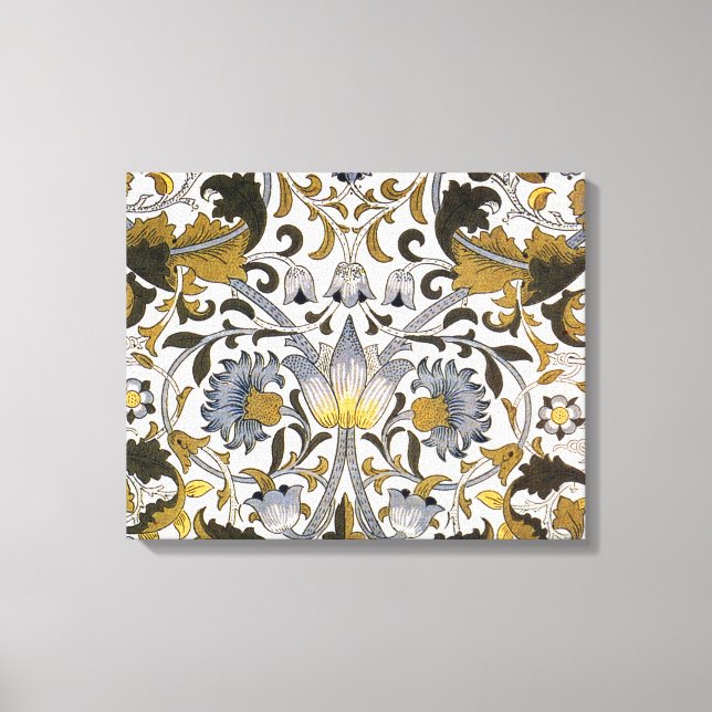 William Morris Lodden floral flower Canvas Print (Front)
