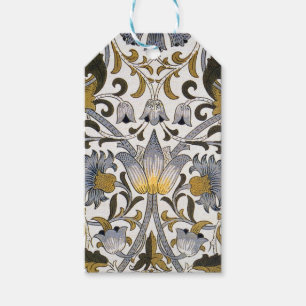 William Morris Lodden floral flower Gift Tags