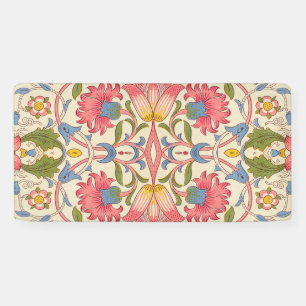 William Morris Lodden floral flower wallpaper Banner