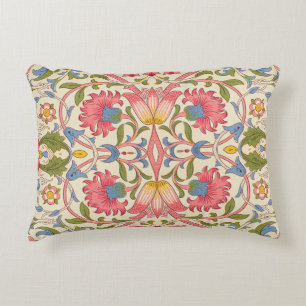 William Morris Lodden Floral Pattern Pastel Accent Pillow