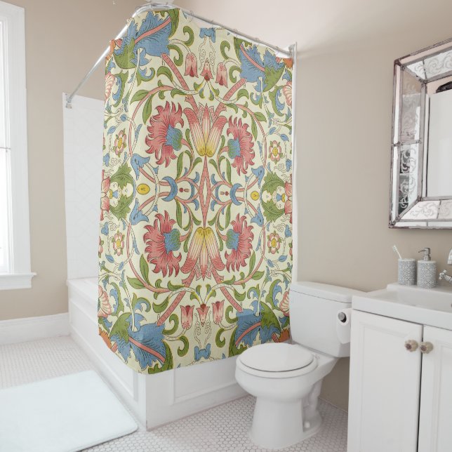 William Morris Loddon Blossom Floral Patterns (In Situ)