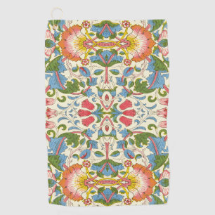 William Morris Loddon Blossom Floral Patterns Golf Towel