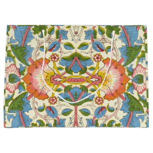 William Morris Loddon Blossom Floral Patterns Large Gift Bag
