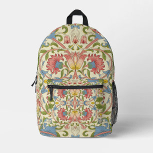 William Morris Loddon Blossom Floral Patterns Printed Backpack