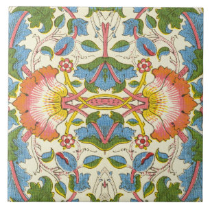 William Morris Loddon Blossom Floral Patterns Tile