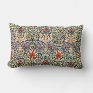 william morris lumbar pillow
