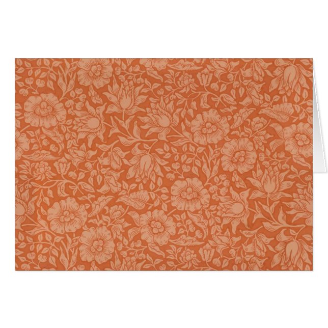 William Morris Mallow Floral Wallpaper Design (Front Horizontal)