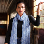 William Morris Marigold Blue Scarf<br><div class="desc">Elevate your wardrobe with this elegant scarf, showcasing the timeless "Marigold" pattern by William Morris in a stunning blue and white colour palette. Perfect for adding a touch of sophistication to any outfit, it's ideal for draping, knotting, or wrapping to complement casual or formal attire, and also a great gift...</div>