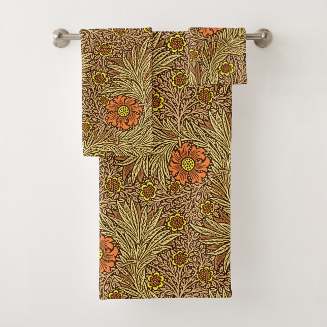 William Morris Marigold, Cuivre Brown et orange (En situation)