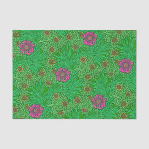 William Morris Marigold, Emerald Green & Fuchsia Tissue Paper