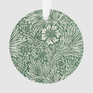william morris marigold fleurs vertes