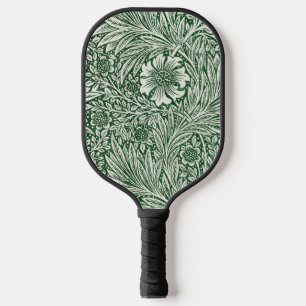 william morris marigold green floral flower wallpa pickleball paddle