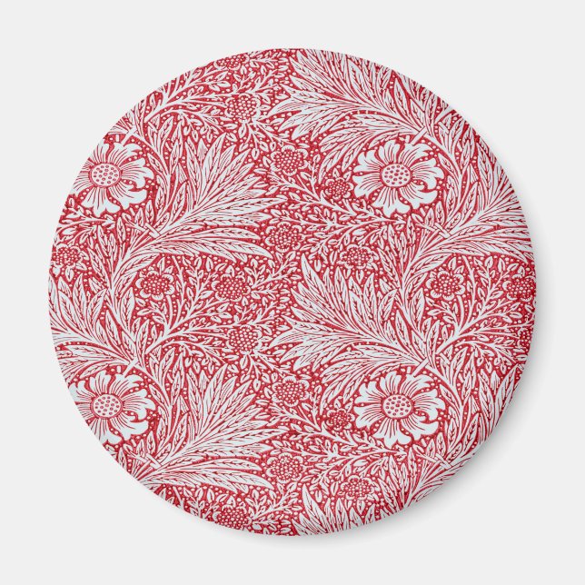 William Morris Marigold pattern (1875) Magnet (Front)