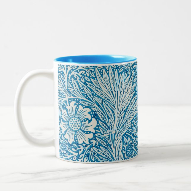 William Morris Marigold Two-Tone Coffee Mug (Left)