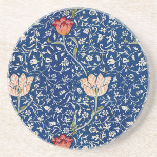 William Morris Medway Blue Floral Coaster