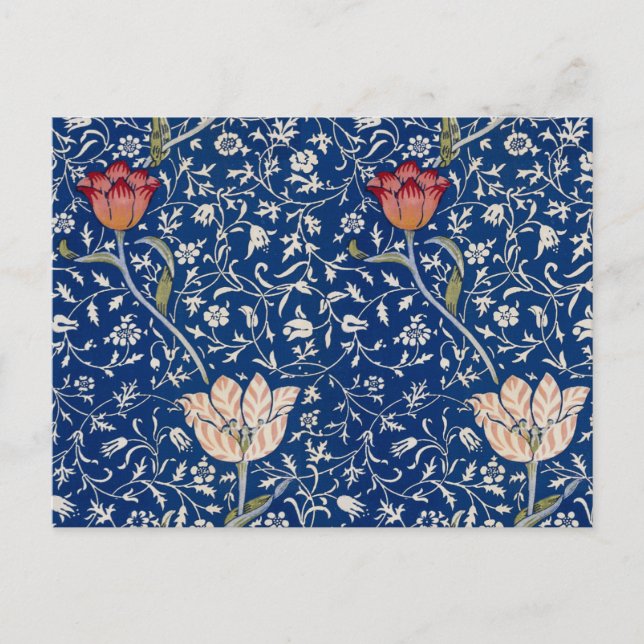 William Morris Medway Pattern Postcard (Front)